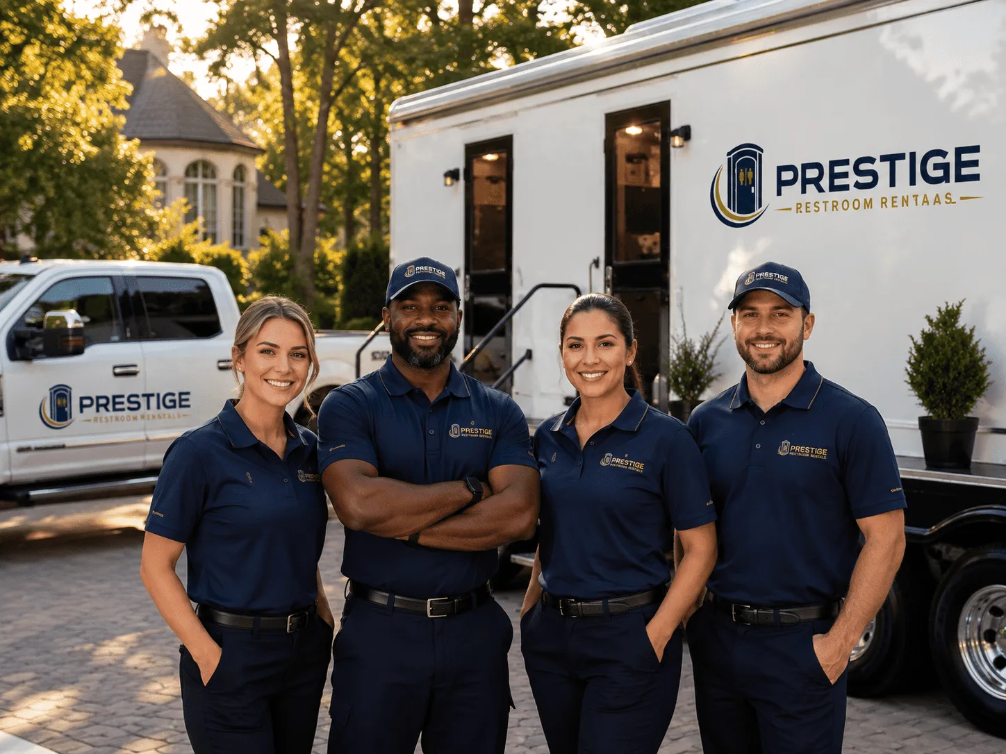 Trusted Luxury Portable Restrooms company in Mclain, MS